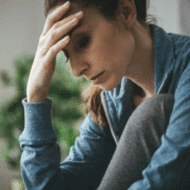 stressed woman
