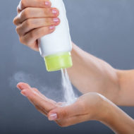 talcum powder